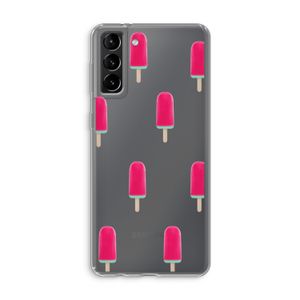 Waterijsje: Samsung Galaxy S21 Plus Transparant Hoesje