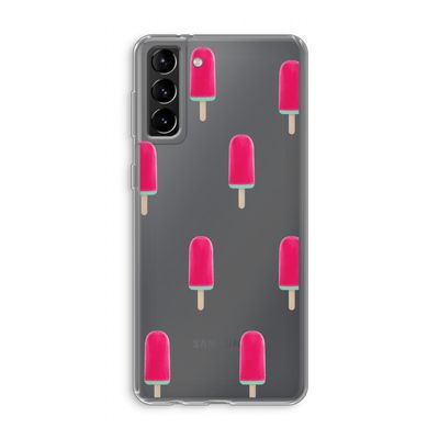 Waterijsje: Samsung Galaxy S21 Plus Transparant Hoesje