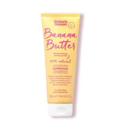 Umberto Giannini Banana Butter Nourishing Shampoo 250 ml | Dierproefvrije Shampoo