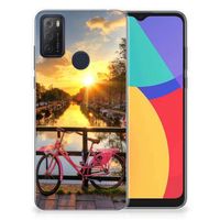 Alcatel 1S (2021) Siliconen Back Cover Amsterdamse Grachten