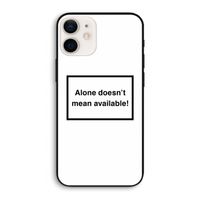 Alone: iPhone 12 Biologisch afbreekbaar hoesje
