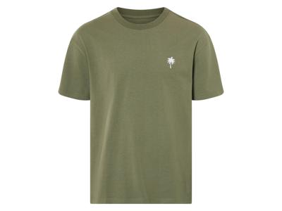 LIVERGY Heren T-shirt (Kaki, M)