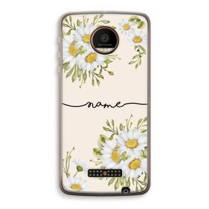Daisies: Motorola Moto Z Force Transparant Hoesje