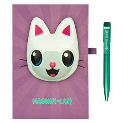 Undercover Squishy notitieboek gabby&apos;s poppenhuis met pen