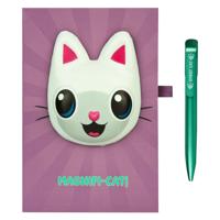 Undercover Squishy notitieboek gabby's poppenhuis met pen Undercover Squishy notitieboek gabby's poppenhuis met pen