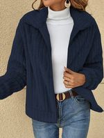 Casual Loose Others Teddy Jacket - thumbnail