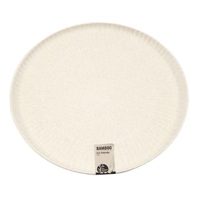 Creativ Company Dienblad rond bamboevezels,30cm