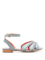 Sarah Chofakian sandales Amelia en cuir - Orange