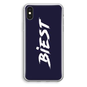 Biest: iPhone XS Transparant Hoesje