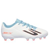 Skechers SKX_2 Gras / Kunstgras Voetbalschoenen (MG) Kids Wit Blauw Oranje Skechers SKX_2 Gras / Kunstgras Voetbalschoenen (MG) Kids Wit Blauw Oranje