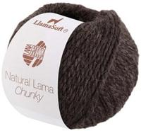 Lana Grossa Natural Lama Chunky 015 Zwart Bruin