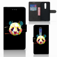 Nokia 3.1 Plus Leuk Hoesje Panda Color - thumbnail
