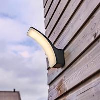 Jargo LED Wandlamp Zwart Modern - CCT lichtkleur instelbaar - 11 Watt 980 lumen - IP44 waterdicht - Buitenlamp