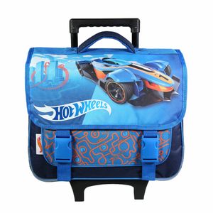 Hot Wheels boekentas trolley rugzak 38x14x34