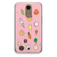 Happy bento friends: LG K10 (2017) Transparant Hoesje