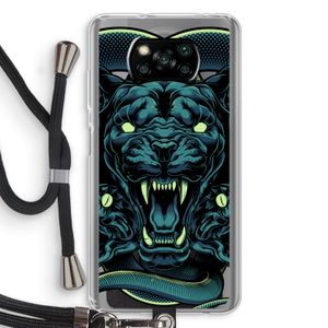 Cougar and Vipers: Xiaomi Poco X3 Pro Transparant Hoesje met koord