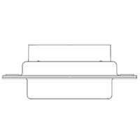 Molex 1731130077 D-sub connector Aantal polen: 78 1 stuk(s) - thumbnail