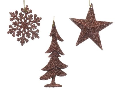Hanger plc l0.8b10.5h10.5 cm esprss kerst - Decoris