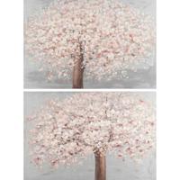 Canvas DKD Home Decor Pijnboom Canvas 120 x 3,5 x 80 cm