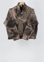 No Brand Multicolor vintage denim jacket in size XL