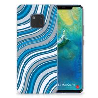 Huawei Mate 20 Pro TPU bumper Waves Blue