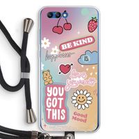 Positivity: Honor 10 Transparant Hoesje met koord