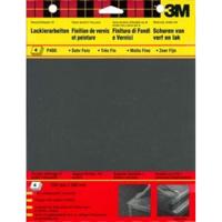 3M™ Schuurpapier wet-or-dry - pak à 4 vellen - zwart - P240