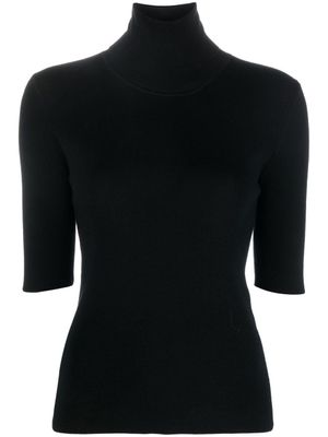 Filippa K haut en maille fine à col roulé - Noir