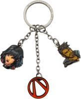 Borderlands 4 Keychain - Vex & Rafa