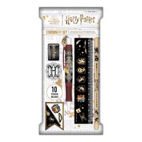 Harry Potter Stationery Set Paper Pouch Colourful Crest Case (6) - Damaged packaging