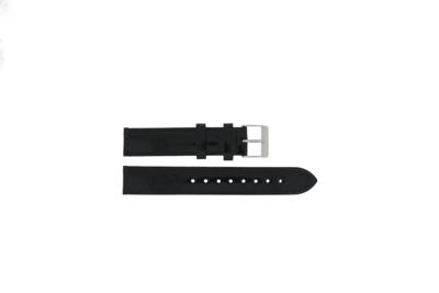 Horlogeband Guess W0823L2 / Glitter Girl Leder Zwart 16mm