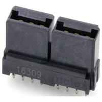 Molex 46112-0401 Female behuizing (board) Inhoud: 1 stuk(s) Tray