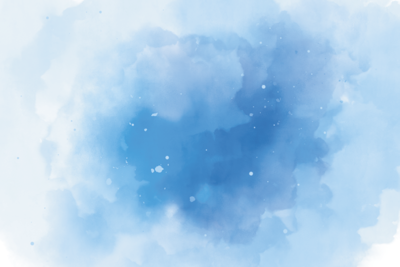 Blauw aquarel minimalistisch vinyl tapijt