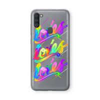 Loves: Samsung Galaxy A11 Transparant Hoesje