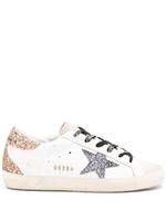 Golden Goose baskets Super-Star à paillettes - Blanc - thumbnail