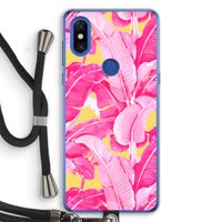 Pink Banana: Xiaomi Mi Mix 3 Transparant Hoesje met koord