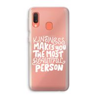 The prettiest: Samsung Galaxy A20e Transparant Hoesje