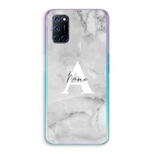 Ivory Marble: Oppo A72 Transparant Hoesje