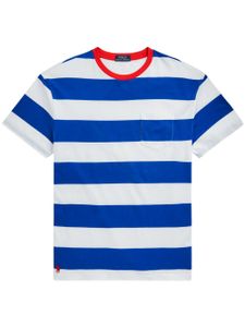 Polo Ralph Lauren t-shirt en coton à rayures - Bleu