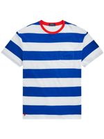 Polo Ralph Lauren t-shirt en coton à rayures - Bleu