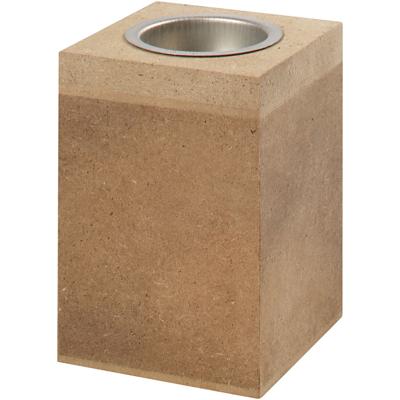 Creativ Company Waxinelichthouder hout, 10cm