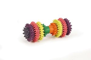 Beeztees Rubber Dental Care Halter Mint hondenspeelgoed 14cm