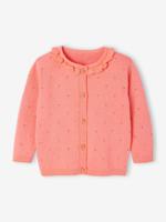 Babyvestje met kraag koraal