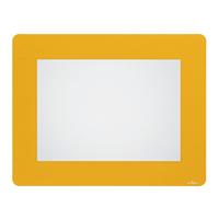 Vloersticker durable kader voor a4 verwijderb geel