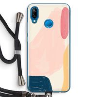 Saturday Flow: Huawei P20 Lite Transparant Hoesje met koord
