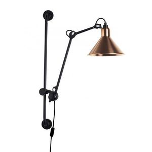 DCW Editions Lampe Gras N210 Conic Wandlamp - Rauw koper