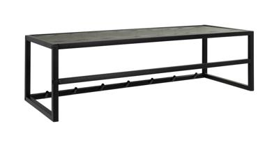 Bendt Kapstok 'Holger' Met 7 haken, Essen en metaal, 77cm