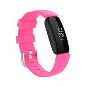 Fitbit Inspire 2 & Ace 3 - Sportbandje met gesp - Maat: Large - Roze