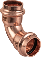 Cornat Perskoppeling Boog 90Gr 22Mm - T650222B