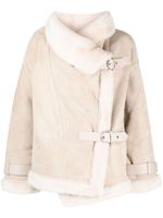 Shoreditch Ski Club veste Darling en daim - Tons neutres